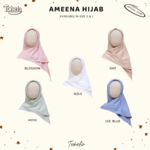 Toheto - Ameena Pasmina Hijab - Anak Usia 1-4 Tahun