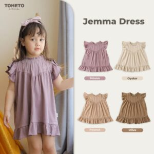 Toheto - Jemma Dress Anak Perempuan 1-4 Tahun