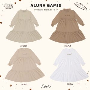 Toheto - Aluna Gamis - Anak Perempuan 1-4 Tahun